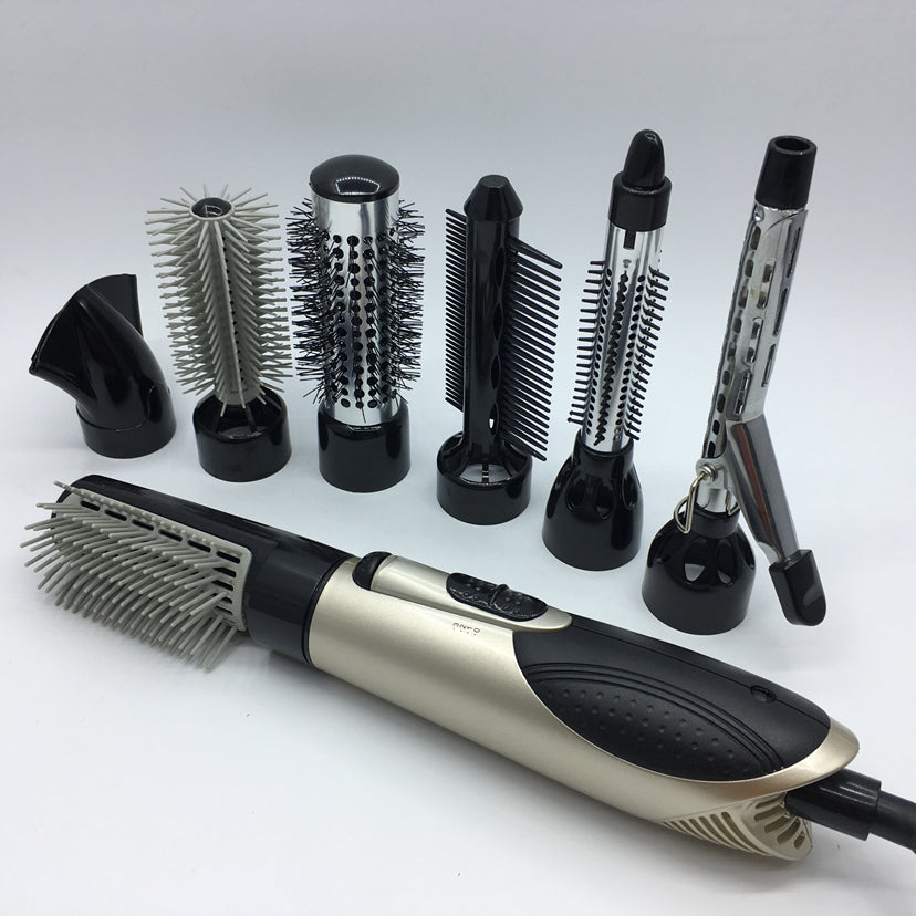  Noir Glow curling iron set with accessories