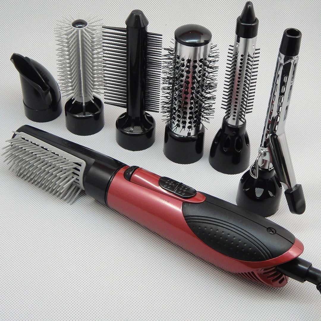 Noir Glow curling styling set front view
