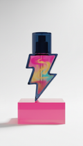 Power serum in sleek glass bottle