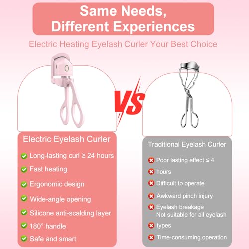Electric Heated Eyelash Curler