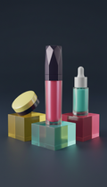 High-gloss liquid lipstick with vinyl finish