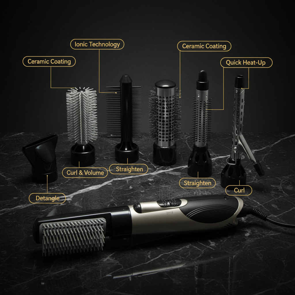 Noir Glow curling set salon quality results