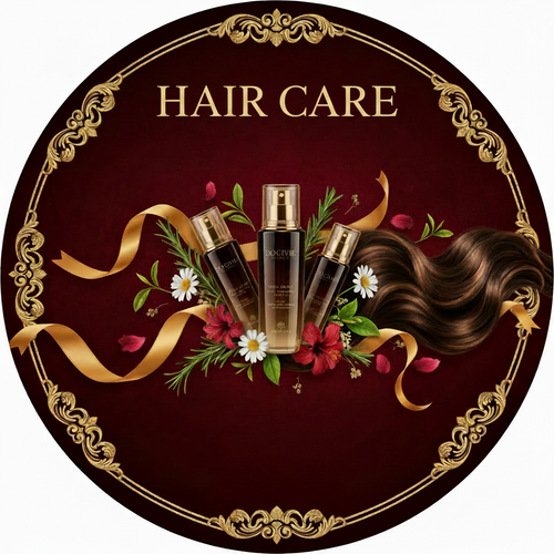 HAIR CARE - Text at Top